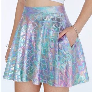 Blackmilk Mermaid Pastel Pocket Skater Skirt
